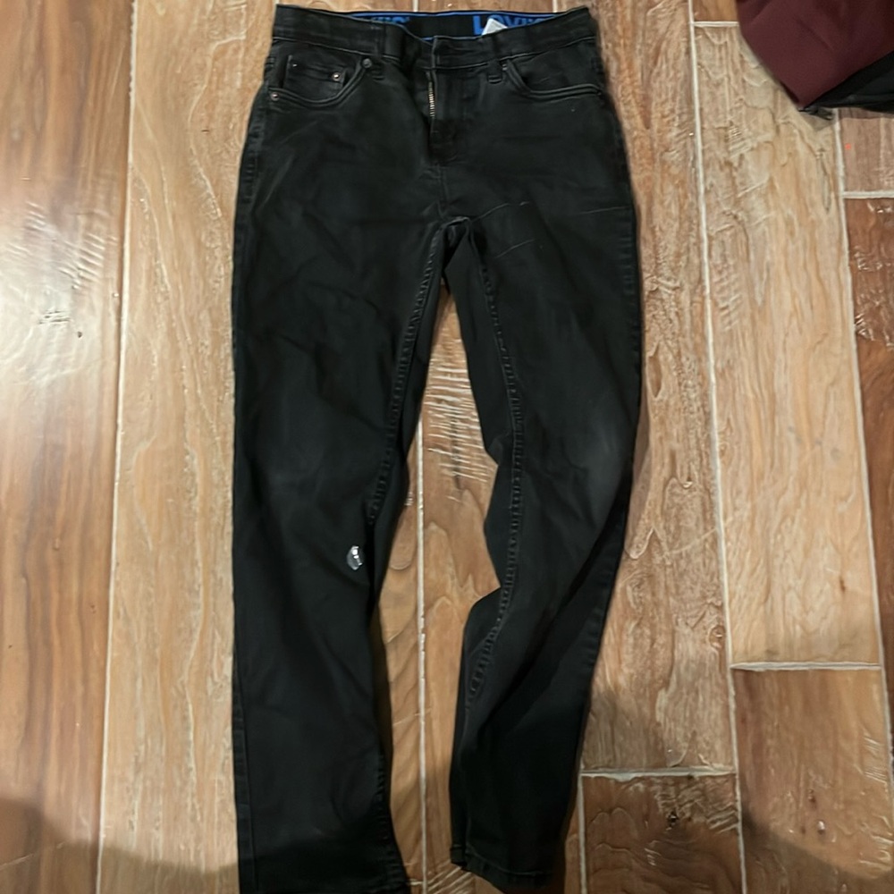 Levi’s 502 Black Jeans 14 Reg W27 L29